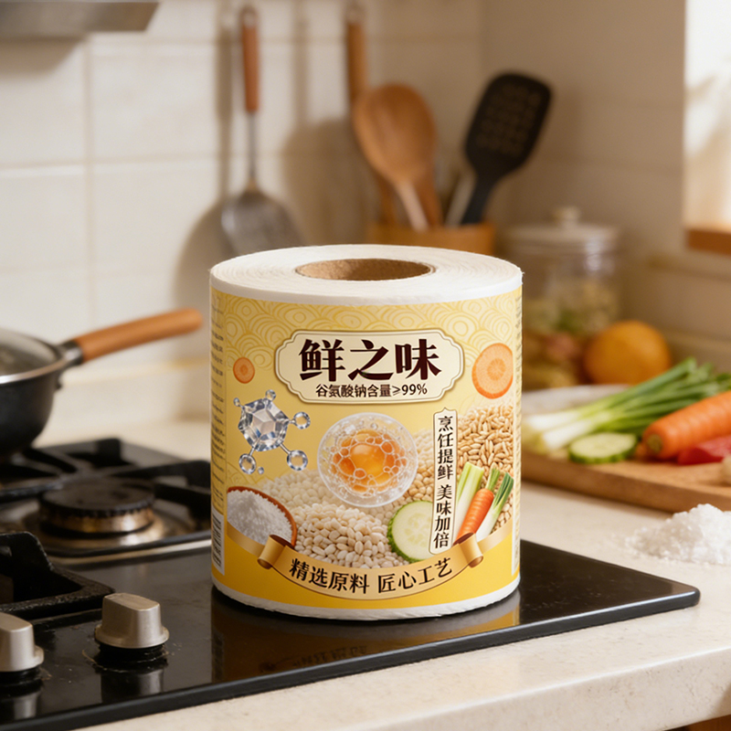 Película de envasado de condimentos multicapa PET/PE