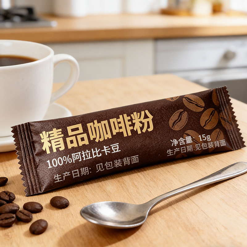 Película compuesta multicapa para bolsa de café de fácil desgarro YSPET/AL/YSPE