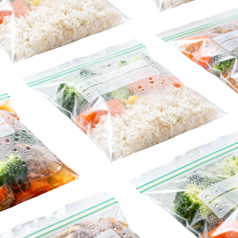 Película de bolsa de retorta compuesta transparente PET/PA/RCPP, PET/AL/PA/RCPP