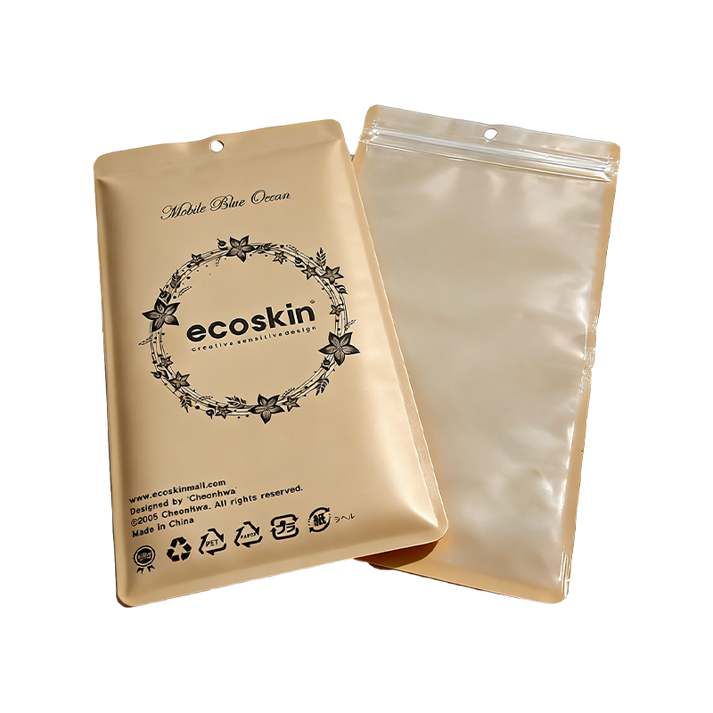 Bolsa kraft con zipper