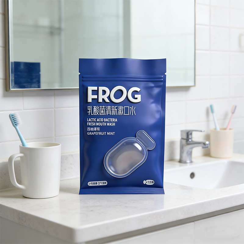 Bolsa stand-up sellada en ocho lados