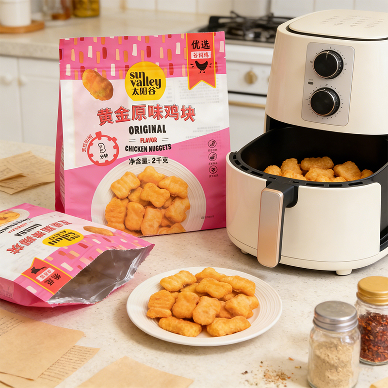 Bolsa plana sellada en tres lados